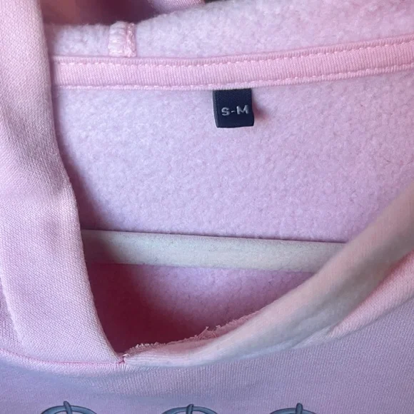 Pink cropped Hoodie from Walking LT- stay in your Layne - Picture 4 of 5